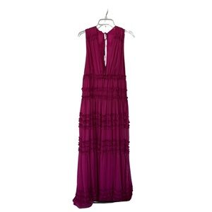 Magenta Medium Maxi Dress